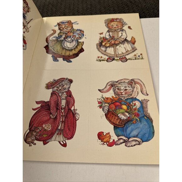 Evelyn Gathings Victorian Cats Postcards Post Card Unused PD3 - Picture 5 of 6